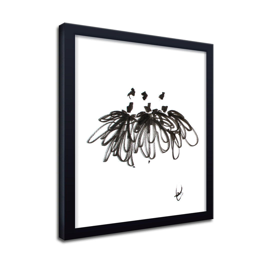 'Study Of Dress No.3' Framed Print Wall Art