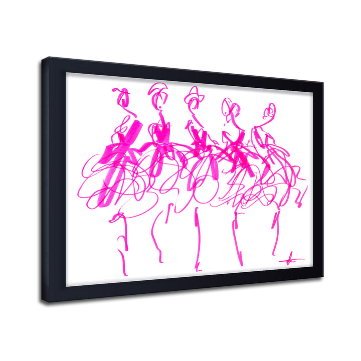'Cancan No.2' Framed Print Wall Art