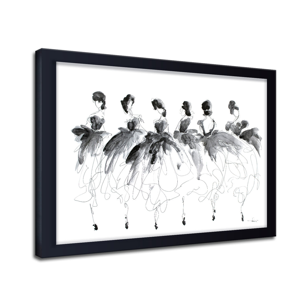 'Cancan No.3' Framed Print Wall Art
