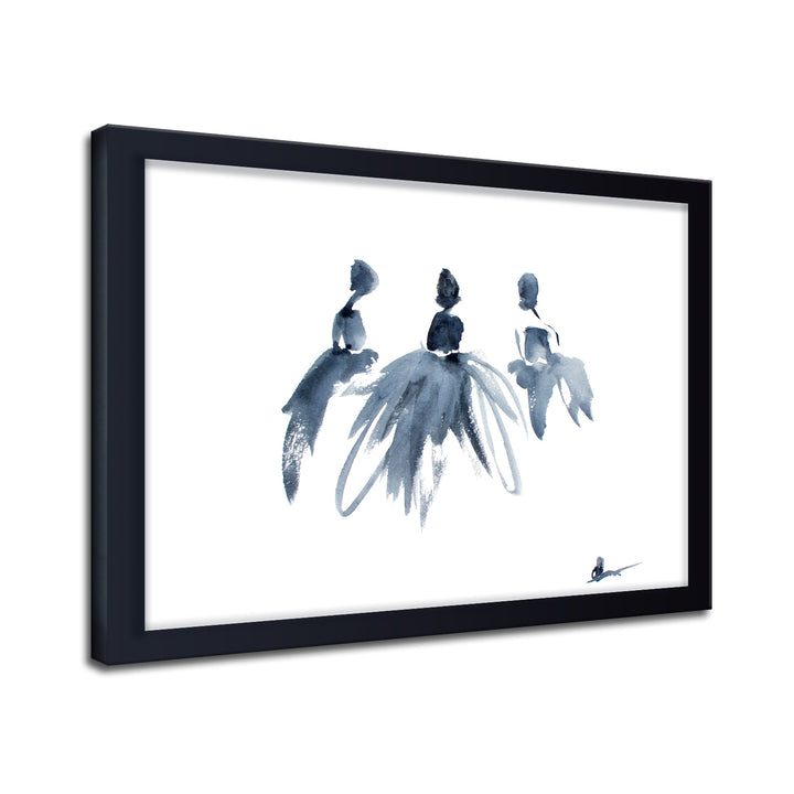 'Study Of Dress No.5' Framed Print Wall Art