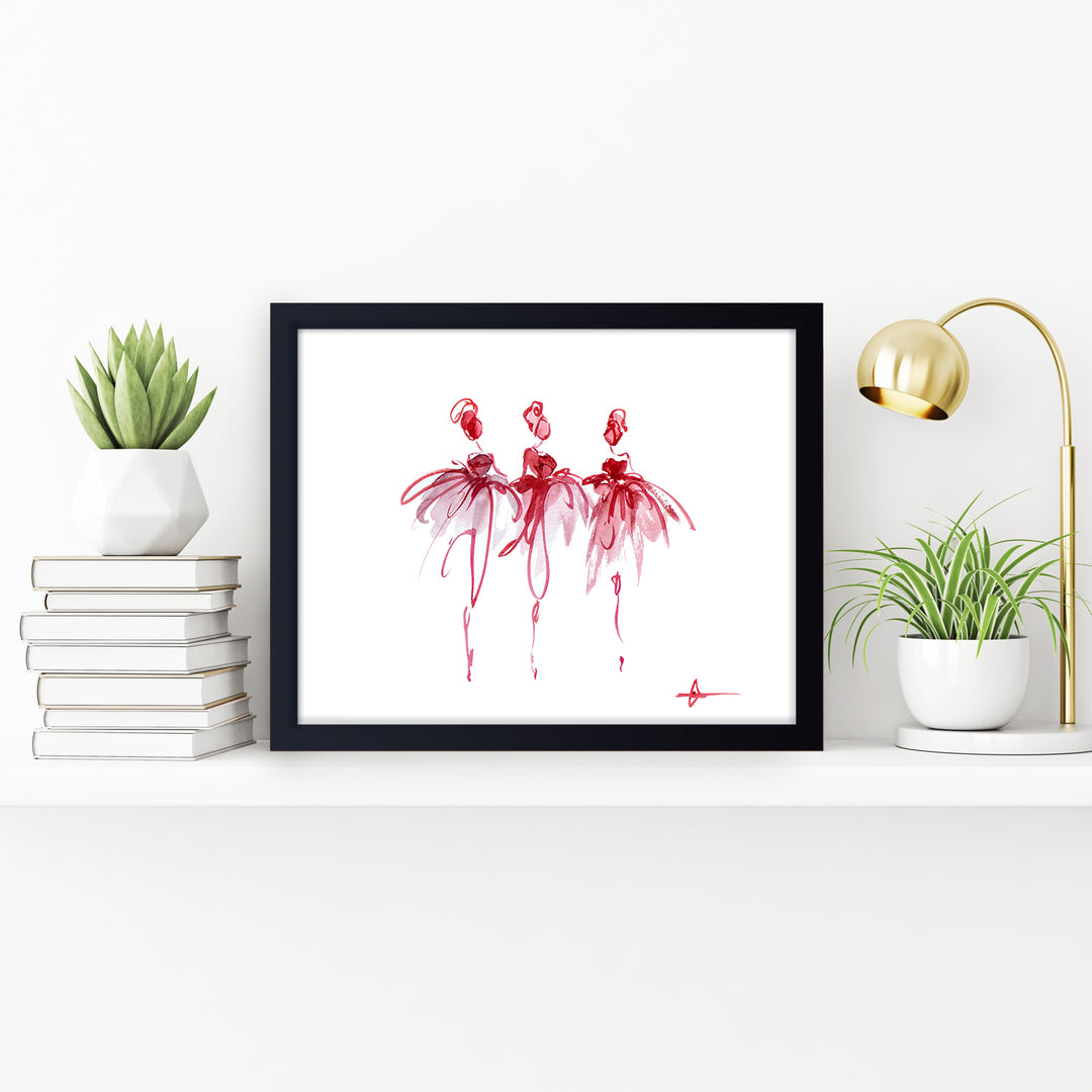 'After The Dance' Framed Print Wall Art