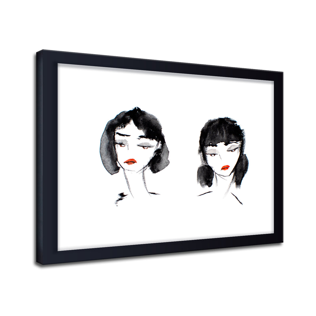'Sisters No.2' Framed Print Wall Art