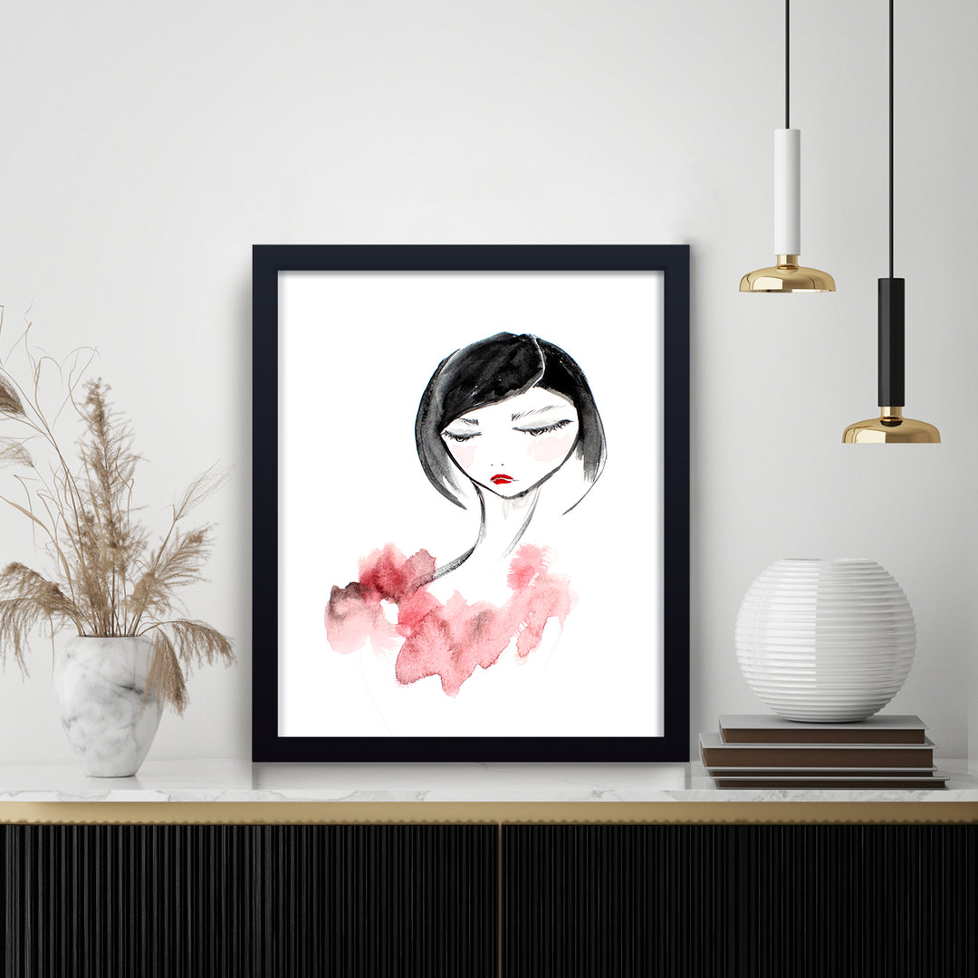 'Marie' Framed Print Wall Art