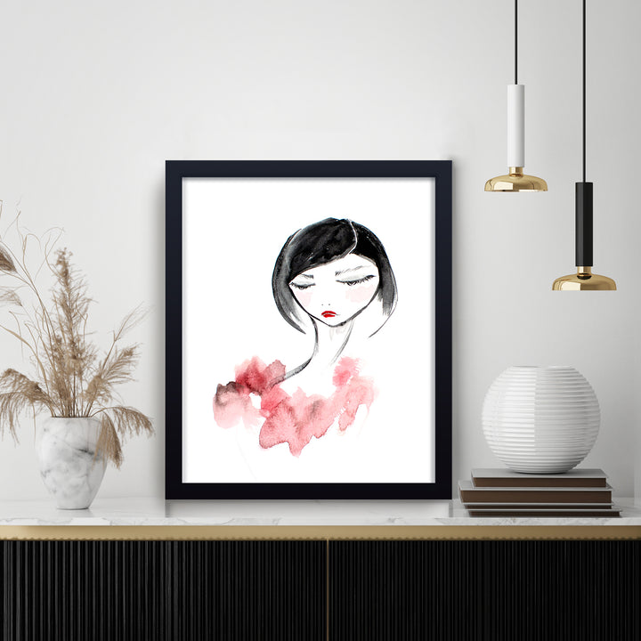 'Marie' Framed Print Wall Art