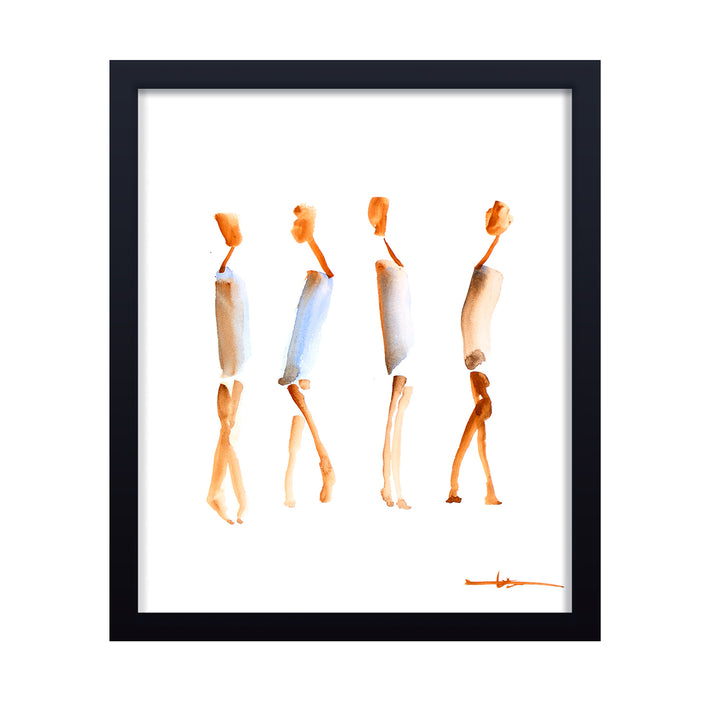 'Ombre' Framed Print Wall Art