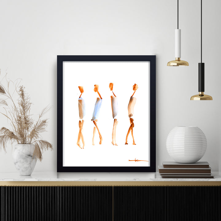'Ombre' Framed Print Wall Art