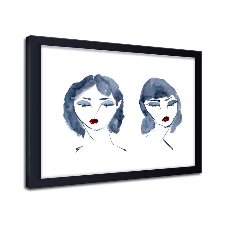 'Sisters No.3' Framed Print Wall Art