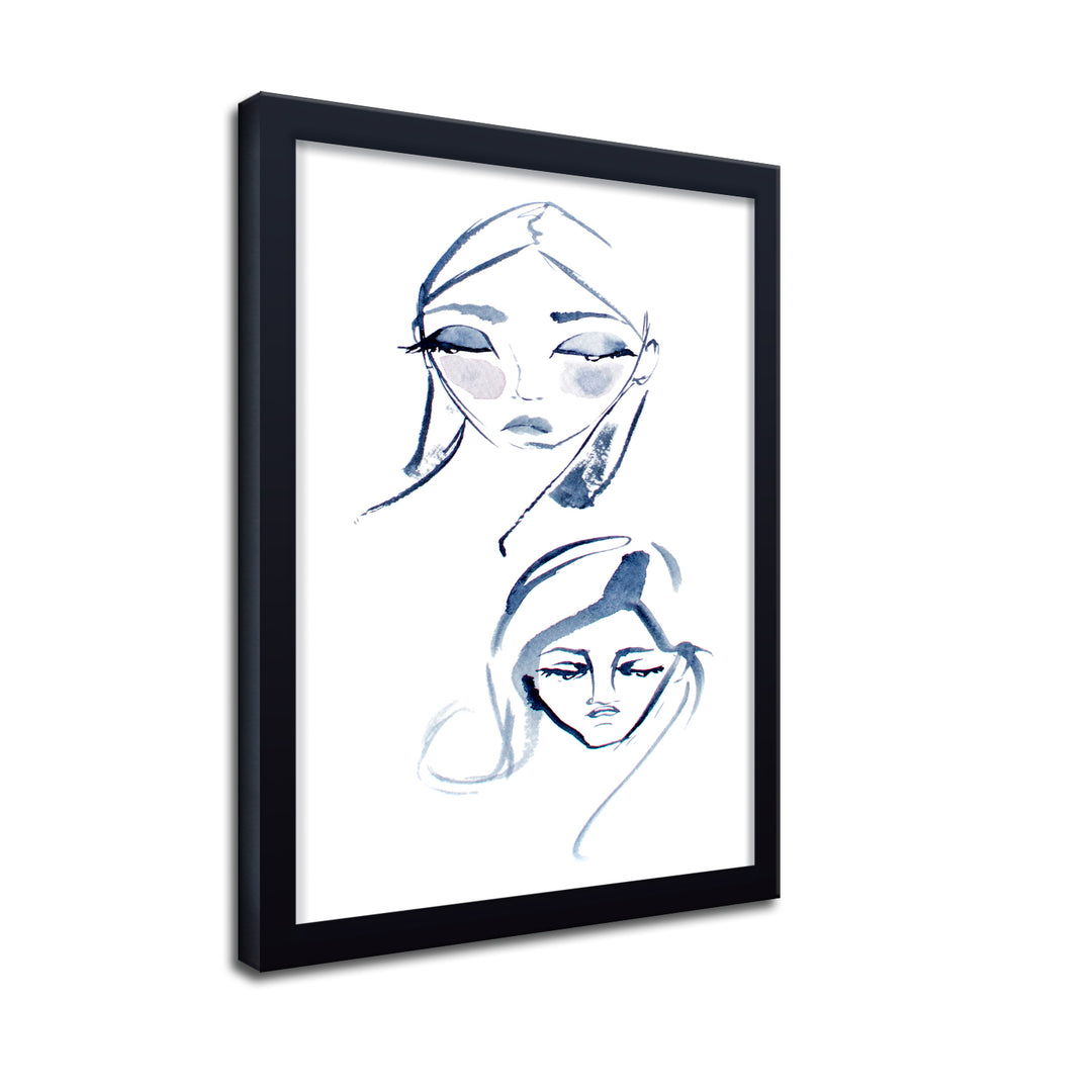 'Sisters No.4' Framed Print Wall Art