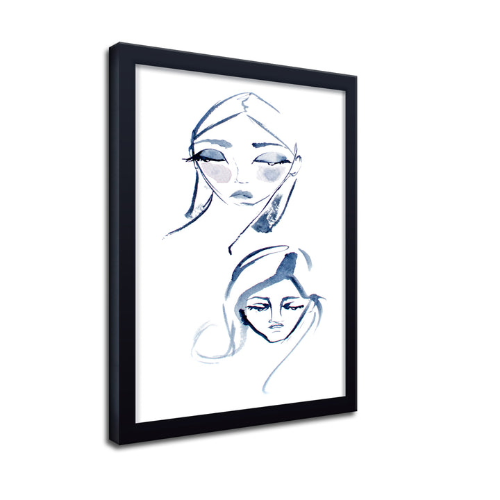 'Sisters No.4' Framed Print Wall Art