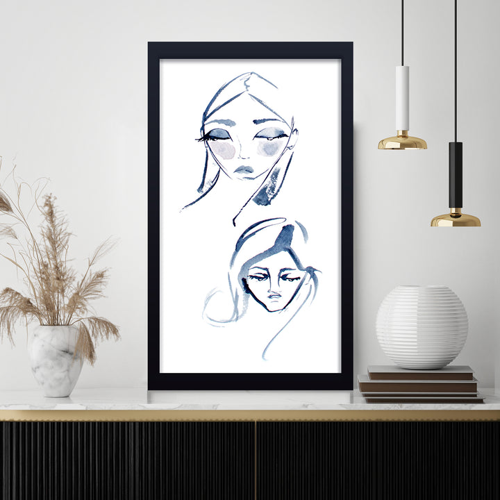 'Sisters No.4' Framed Print Wall Art