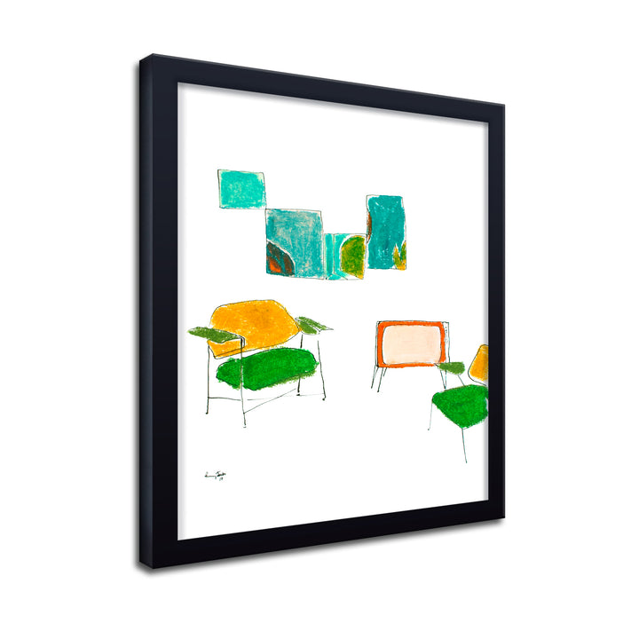 'Minimal Leisure' Framed Print Wall Art