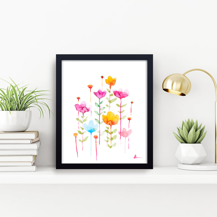 'Spring Bloom No.2' Framed Print Wall Art