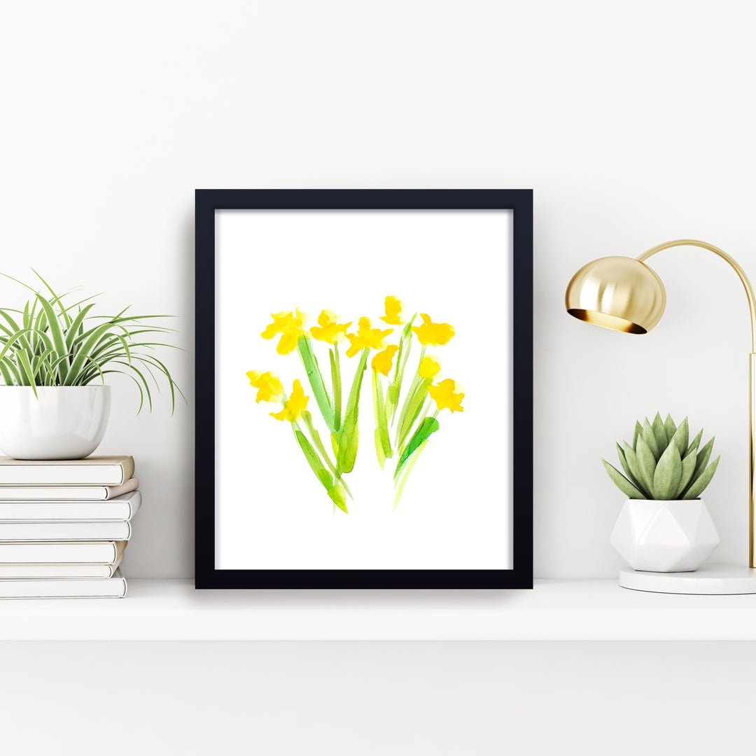 'Spring Bloom No.3' Framed Print Wall Art