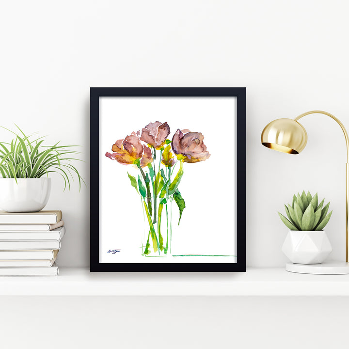 'Tulips No.2' Framed Print Wall Art