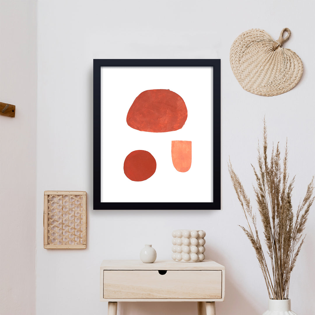 'The Shape Of Terra' Framed Print Wall Art