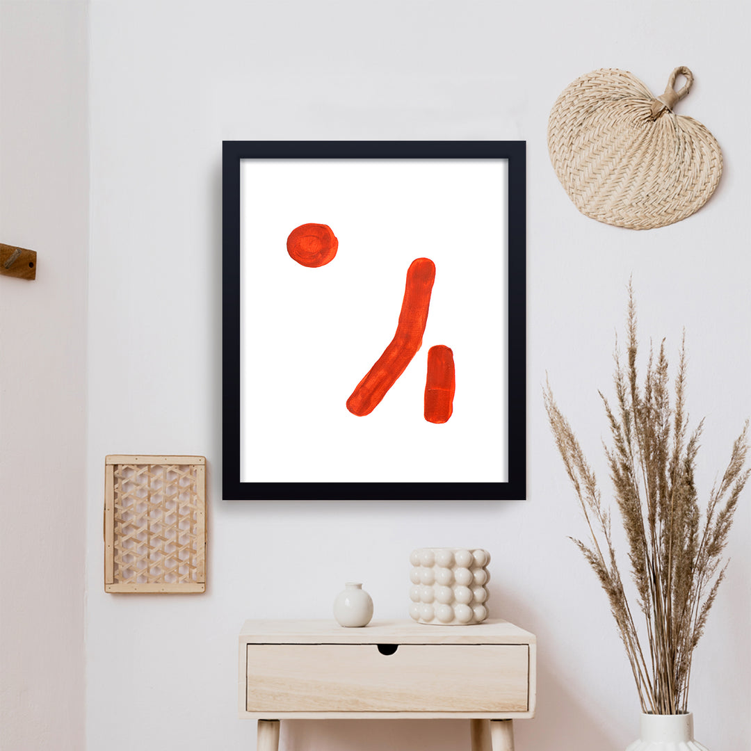 'Minimal View' Framed Print Wall Art