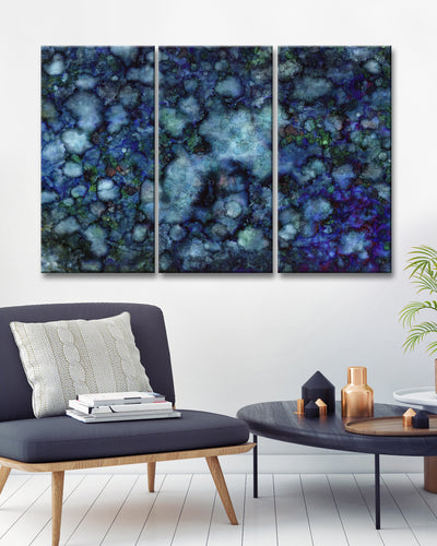 Hidden Galaxy' 3 PieceWrapped Canvas Wall Art Set
