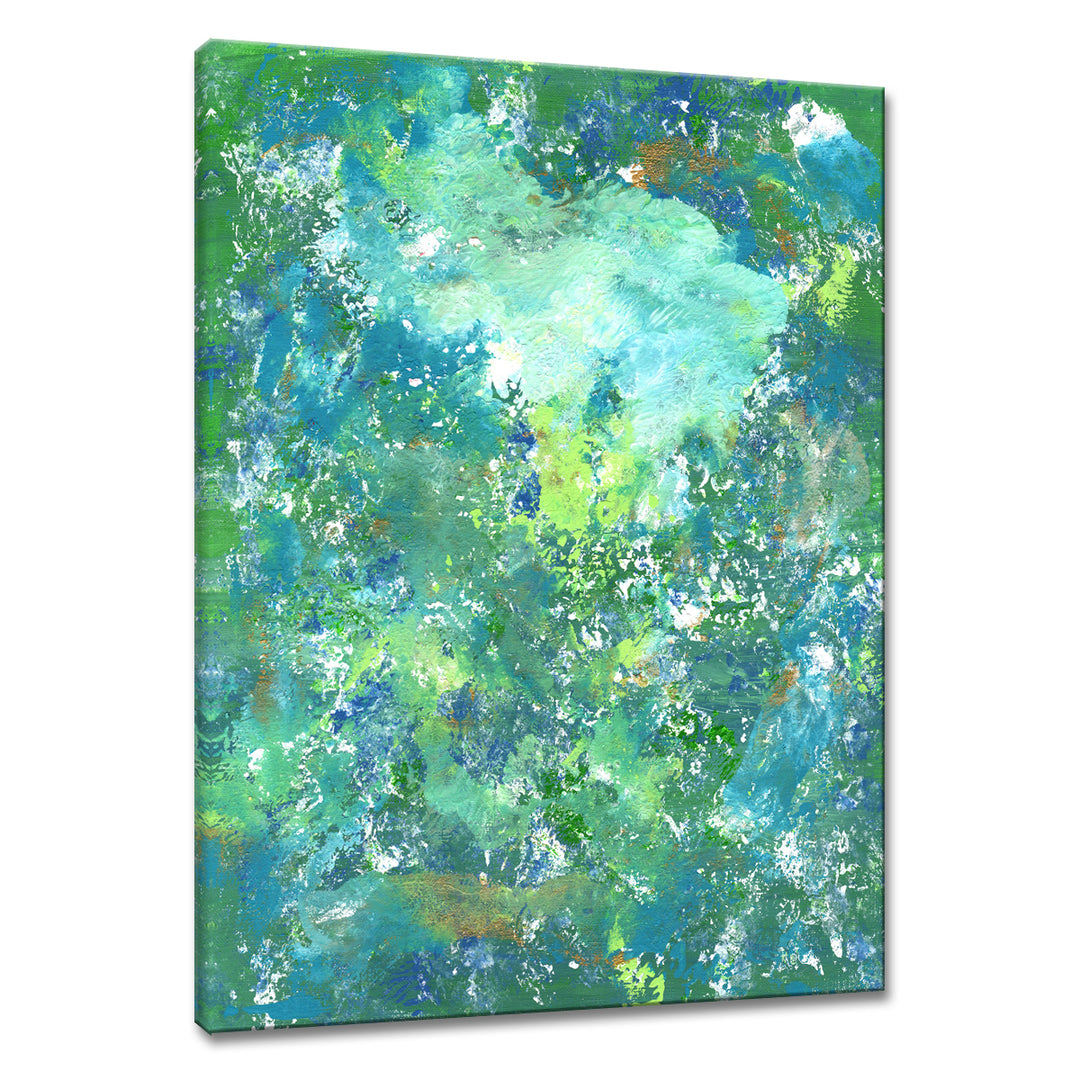Seafoam' Wrapped Canvas Wall Art