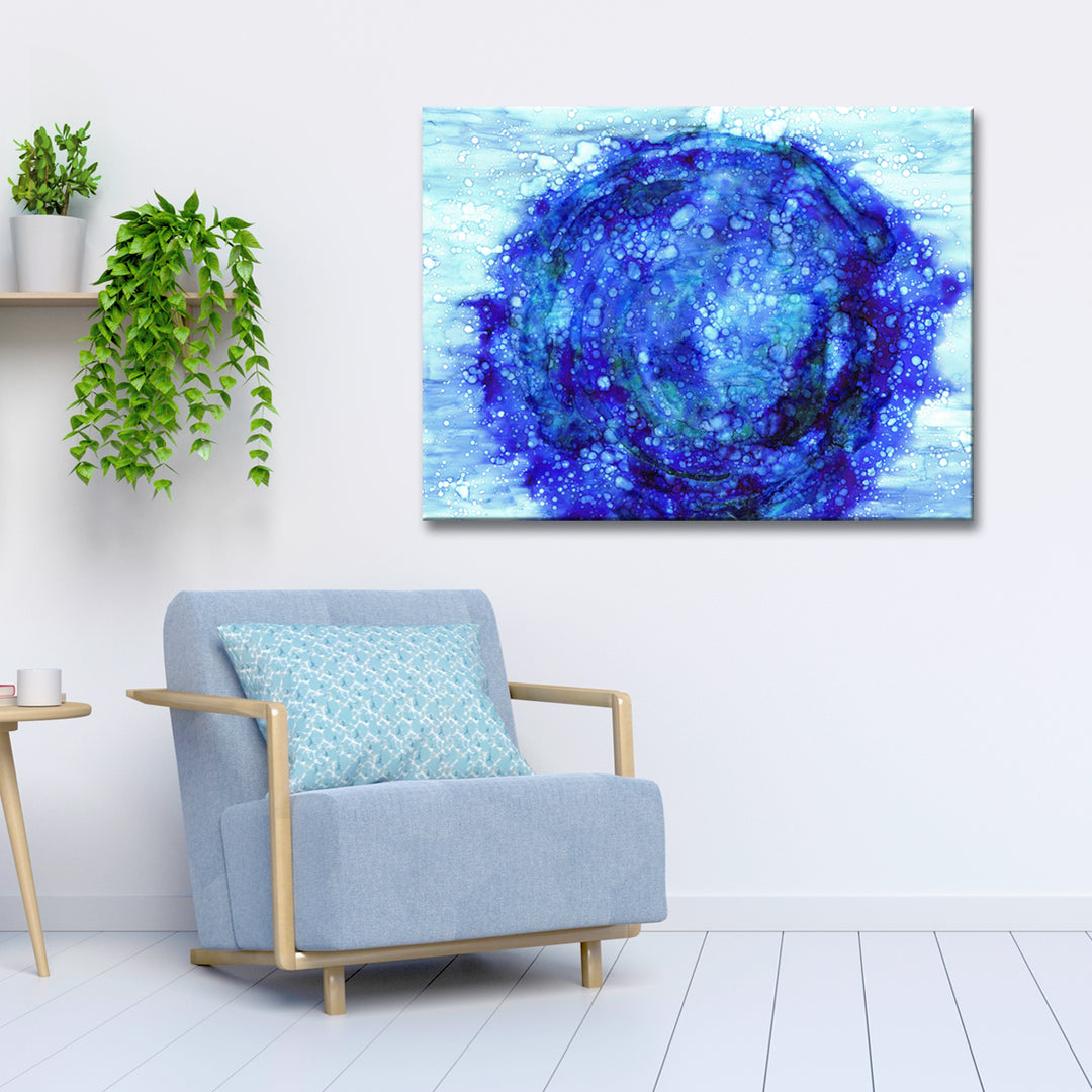 'Celestial' Wrapped Canvas Wall Art