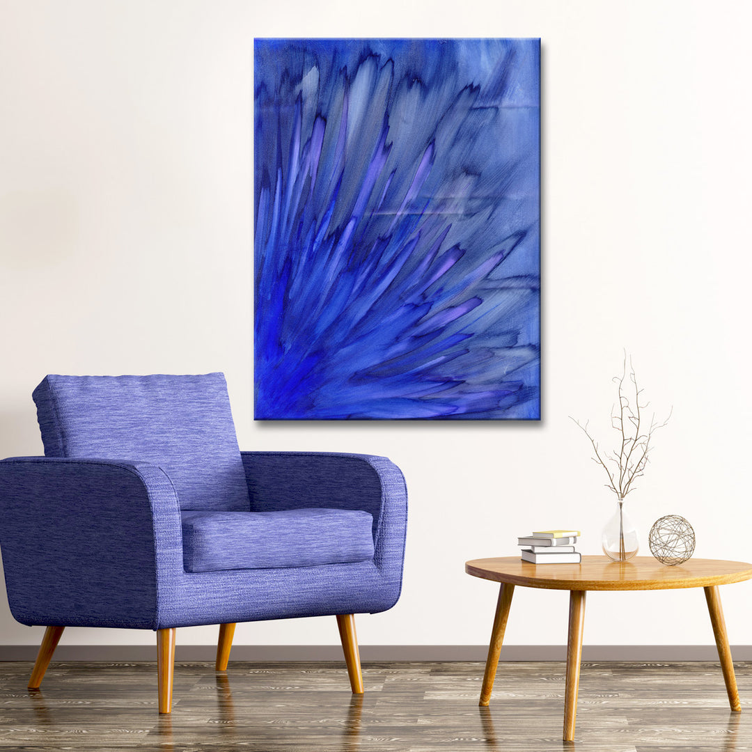 Blue Tutu' Wrapped Canvas Wall Art