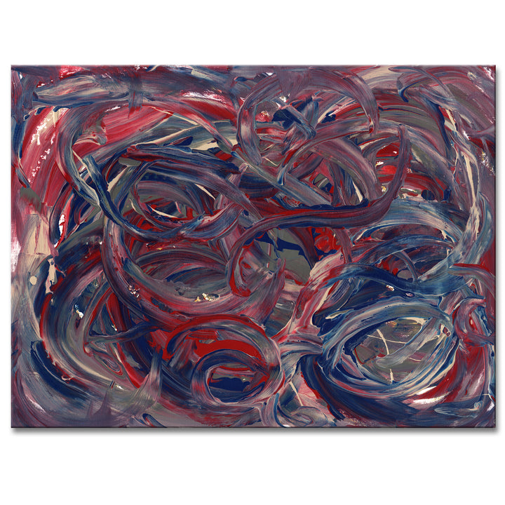 Intermingled' Wrapped Canvas Wall Art