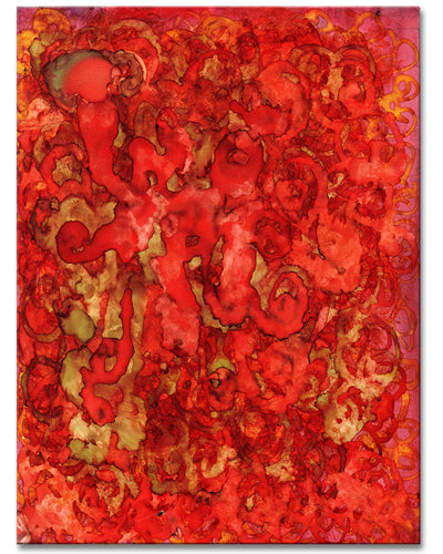 Firebird' Wrapped Canvas Wall Art