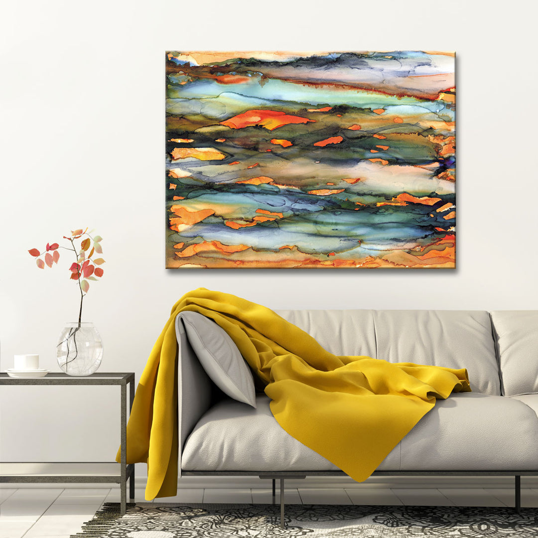 Methane' Wrapped Canvas Wall Art