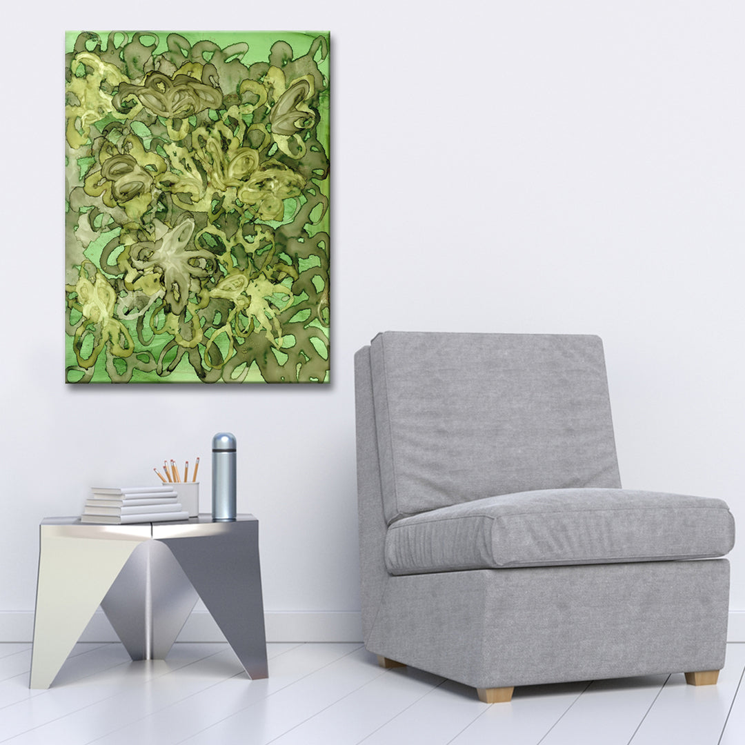 Clovers' Wrapped Canvas Wall Art