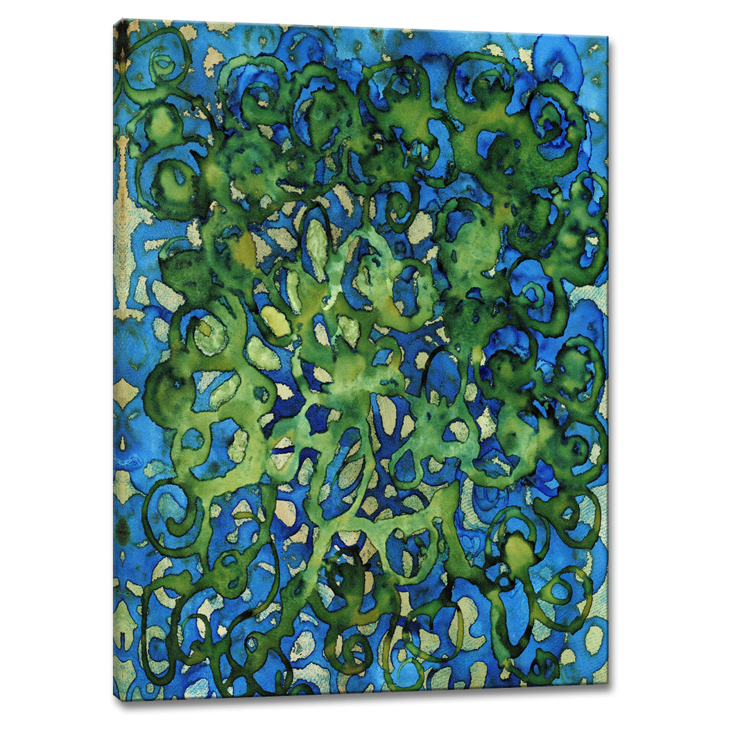 Water Vines' Wrapped Canvas Wall Art
