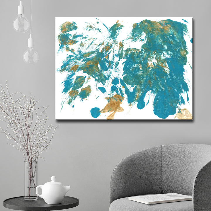 Feather Dance' Wrapped Canvas Wall Art