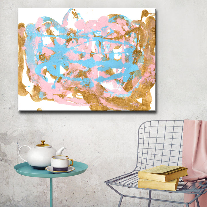 Plie' Wrapped Canvas Wall Art