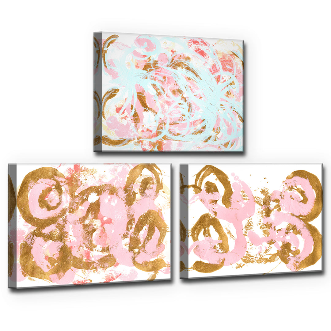 Dance I-III' Wrapped Canvas Wall Art Set