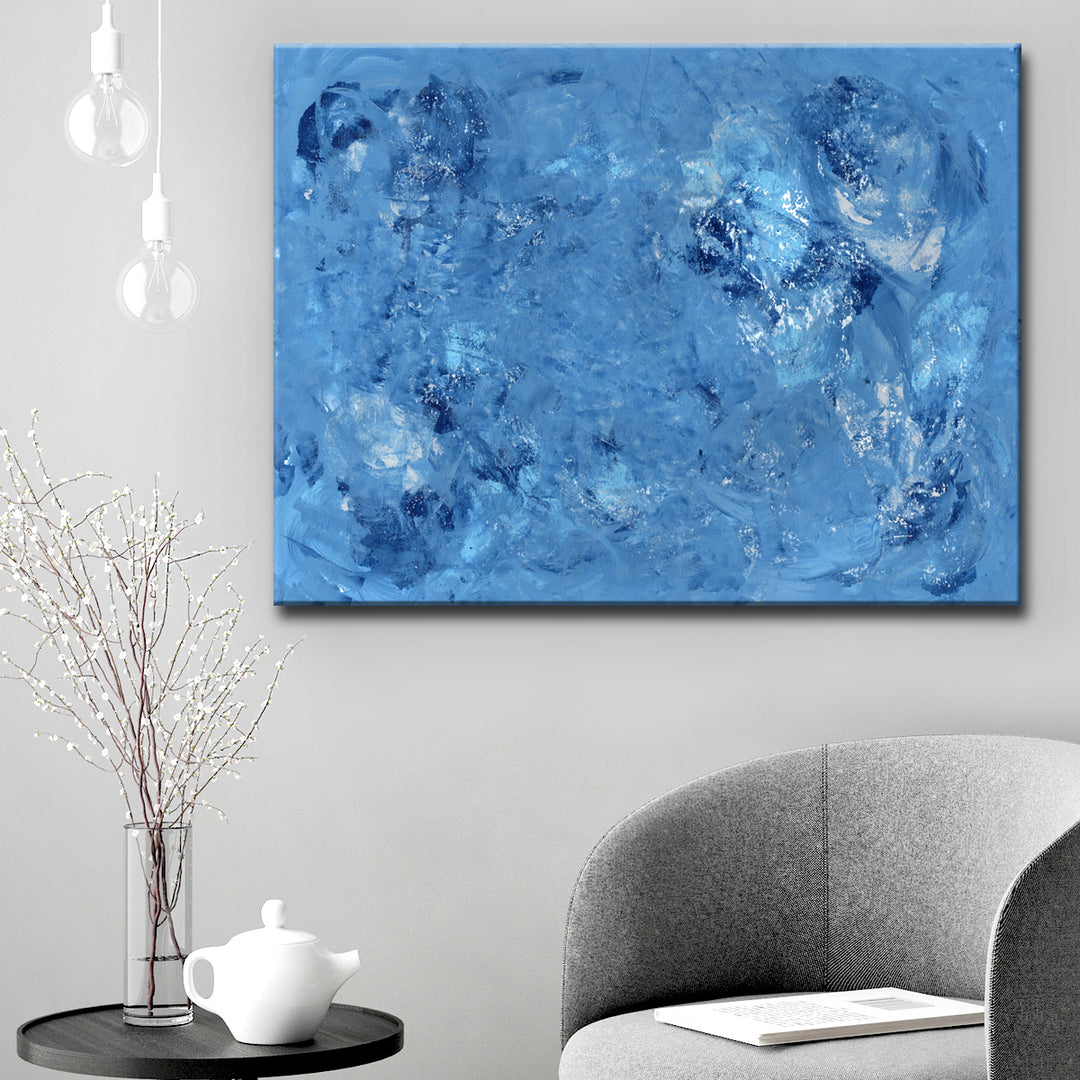 Azure' Wrapped Canvas Wall Art