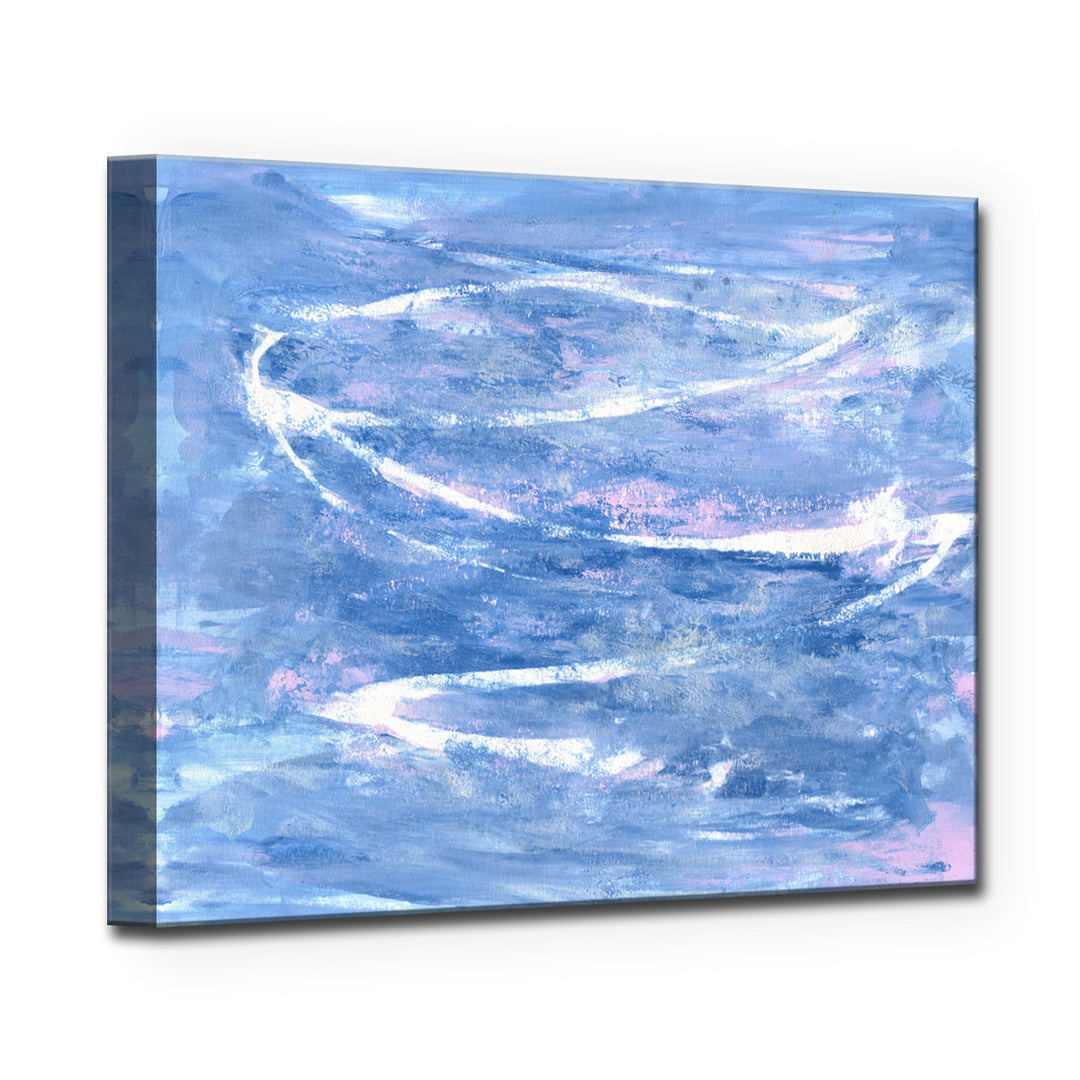 Blue Mist' Wrapped Canvas Wall Art
