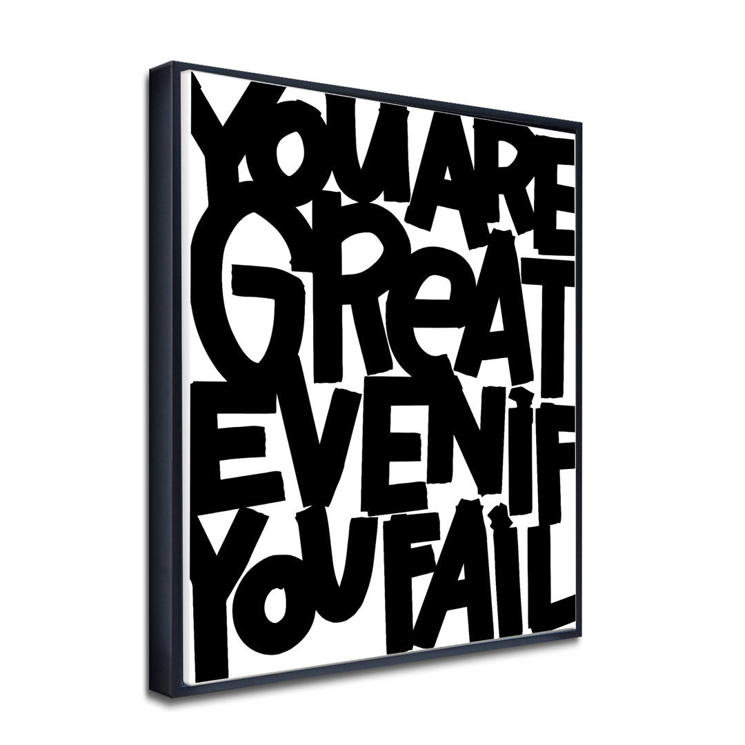 'Ink.Letter.Love VIII' Canvas Wall Art by Corey Morrow