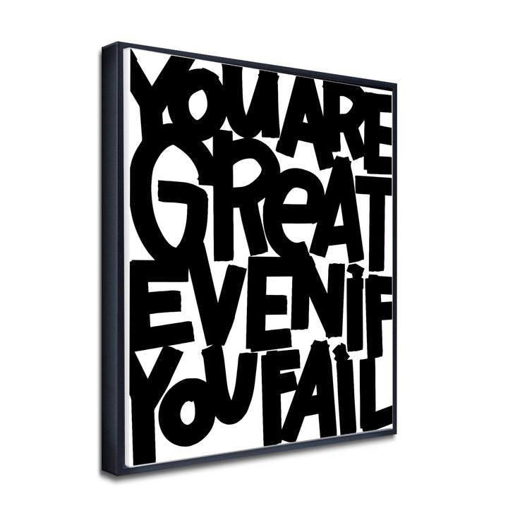 'Ink.Letter.Love VIII' Canvas Wall Art by Corey Morrow