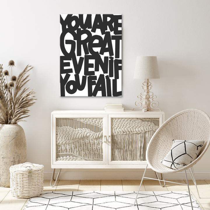 'Ink.Letter.Love VIII' Canvas Wall Art by Corey Morrow
