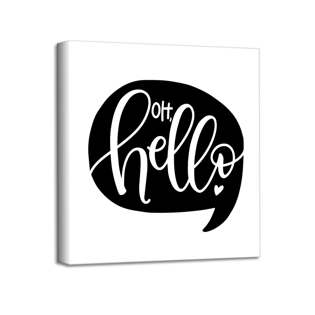 'Ink.Letter.Love IX' Canvas Wall Art by Corey Morrow