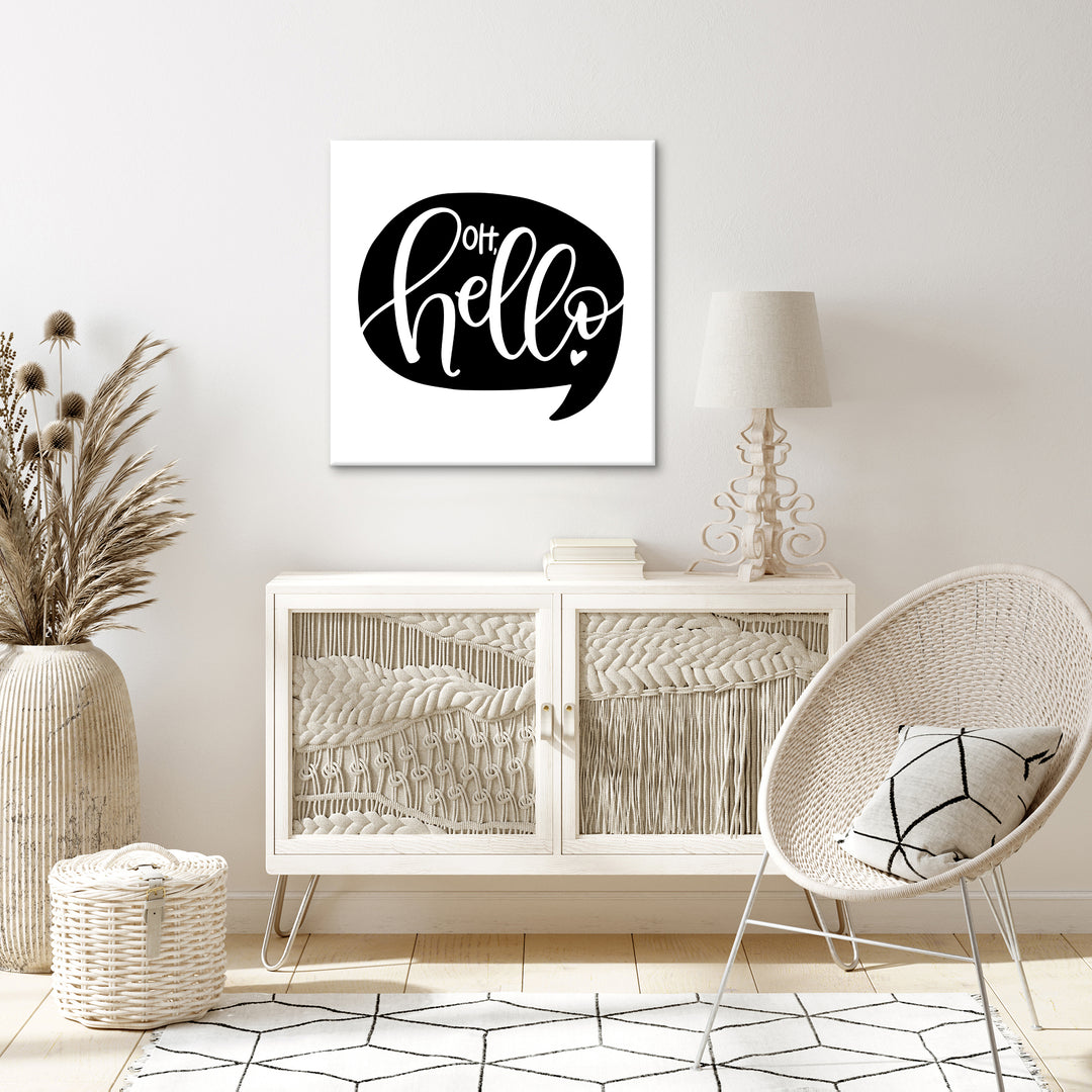 'Ink.Letter.Love IX' Canvas Wall Art by Corey Morrow