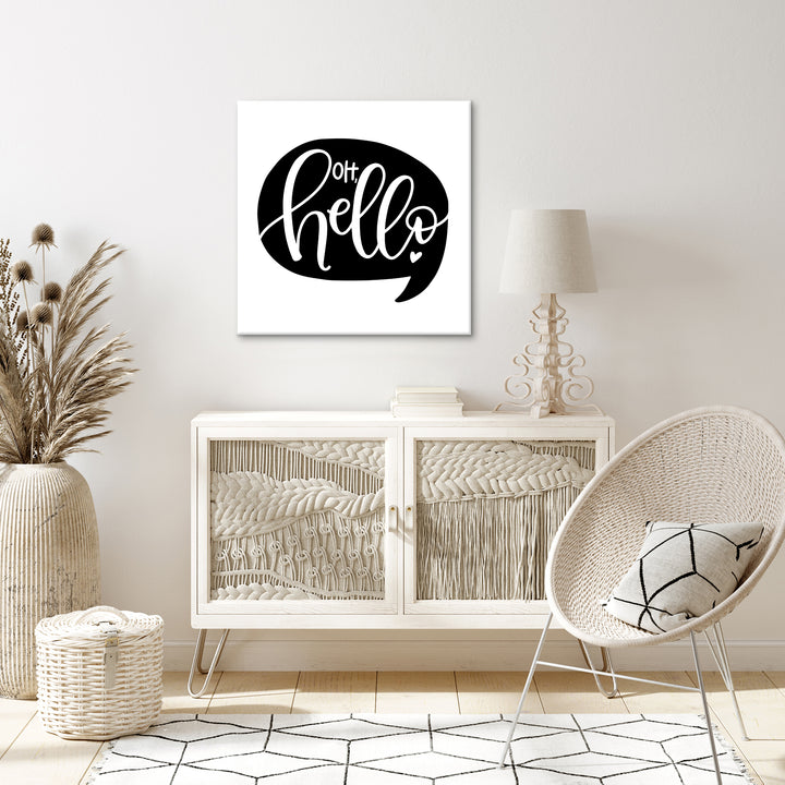 'Ink.Letter.Love IX' Canvas Wall Art by Corey Morrow