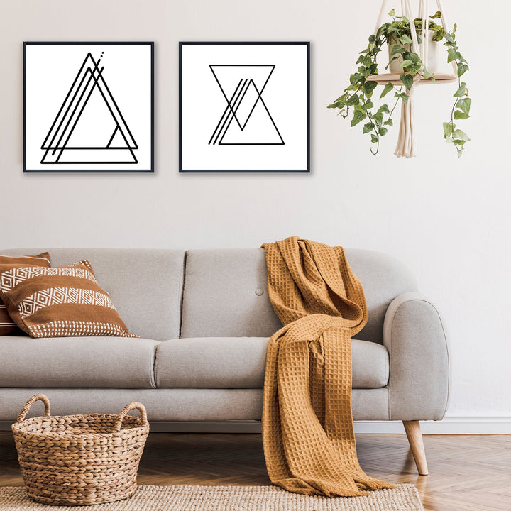 Ink.Letter.Love XIII & XIV' Canvas Wall Art Set by Corey Morrow