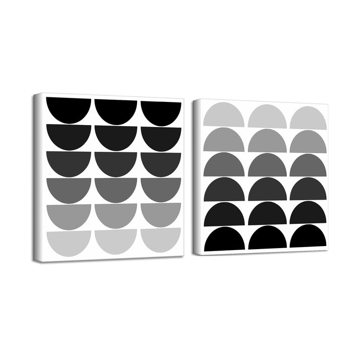 'Ink.Letter.Love XVII' Canvas Wall Art Set by Corey Morrow