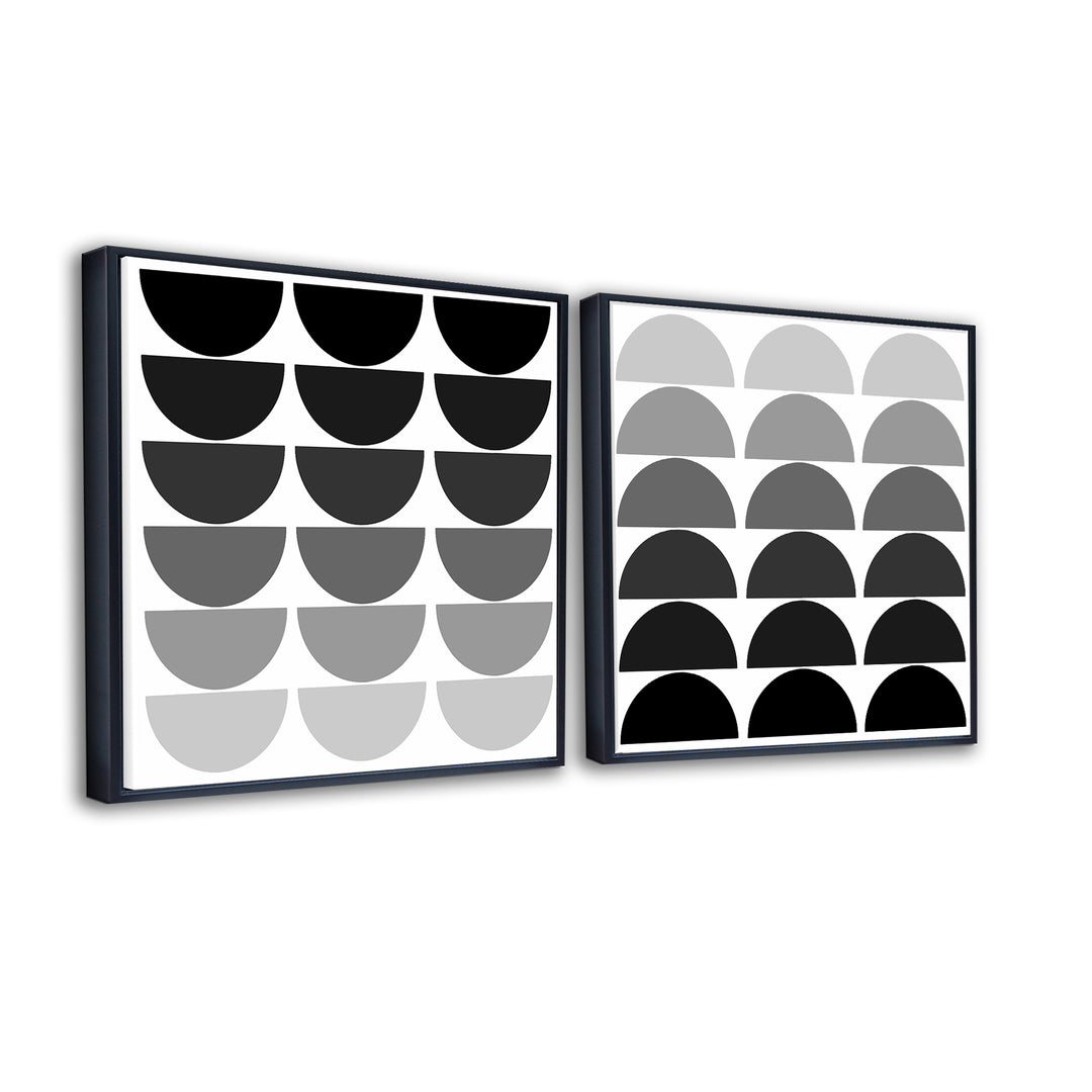 'Ink.Letter.Love XVII' Canvas Wall Art Set by Corey Morrow