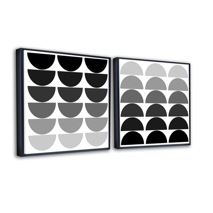 'Ink.Letter.Love XVII' Canvas Wall Art Set by Corey Morrow