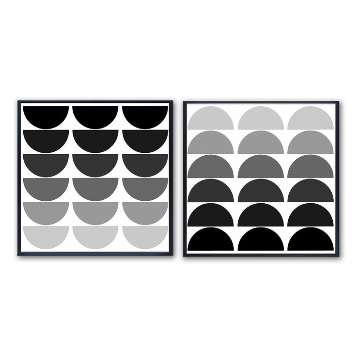 'Ink.Letter.Love XVII' Canvas Wall Art Set by Corey Morrow