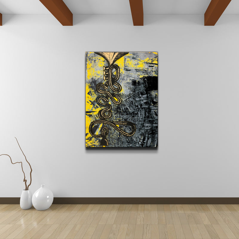 The Color of Jazz III' Wrapped Canvas Wall Art