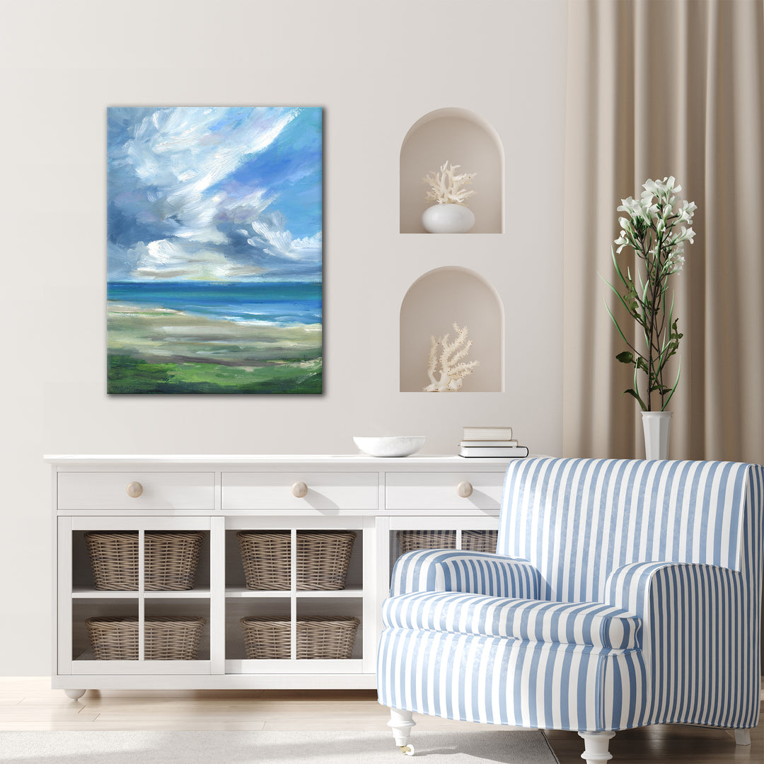 'Big Sky' Wrapped Canvas Wall Art