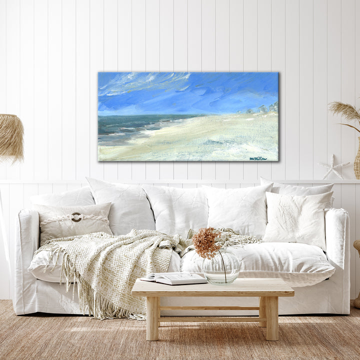 'Calm Shores' Wrapped Canvas Wall Art