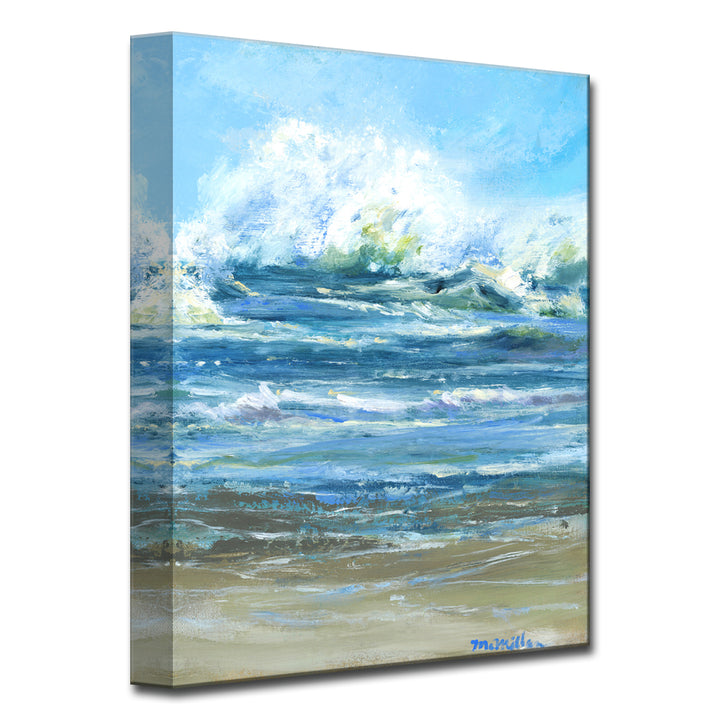 'Crashing Wave' Wrapped Canvas Wall Art