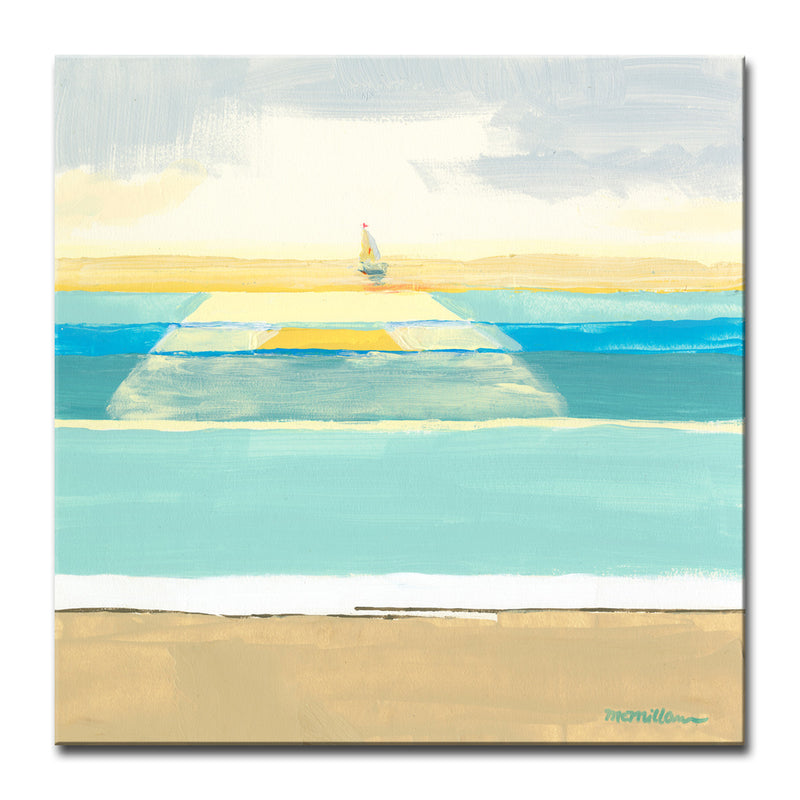 'Day of Sailing' Wrapped Canvas Wall Art